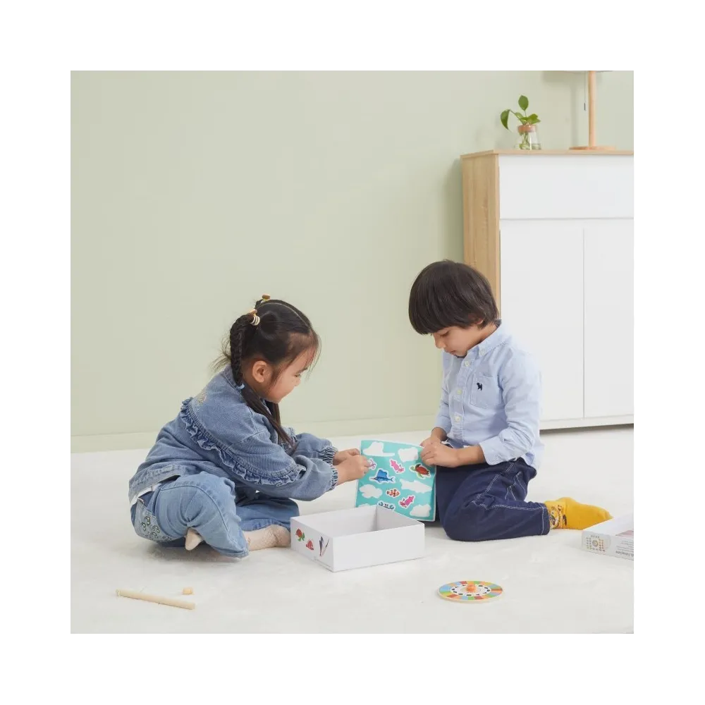 VIGA Gra Zestaw Magnetyczny Do Łowienia Rybek