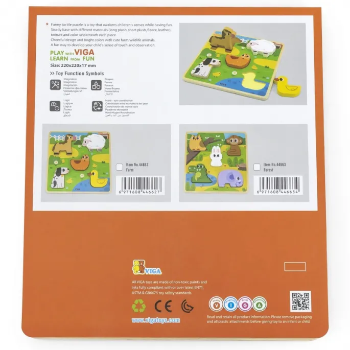 VIGA puzzle do dopasowywania dla najmłodszych