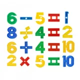 WOOPIE Gra Układanka Matematyczna Klocki Konstrukcyjne + Wzory 148 el.