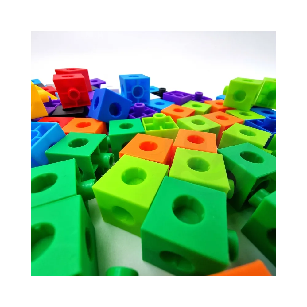 WOOPIE Gra Układanka Matematyczna Klocki Konstrukcyjne + Wzory 148 el.