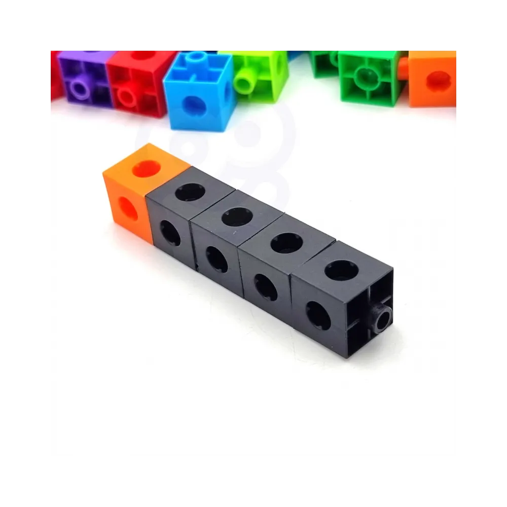 WOOPIE Gra Układanka Matematyczna Klocki Konstrukcyjne + Wzory 148 el.