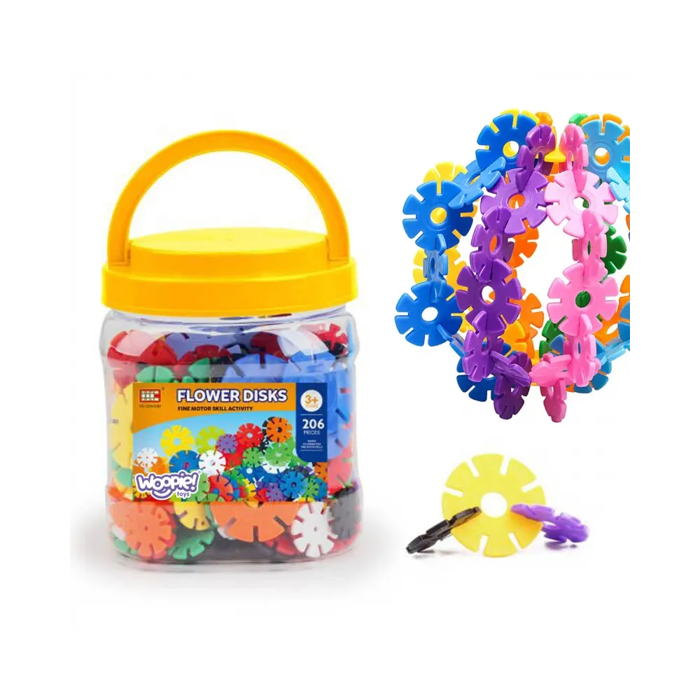 Klocki konstrukcyjne Wafle Jeżyki - rozwijająca zabawa dla dzieci