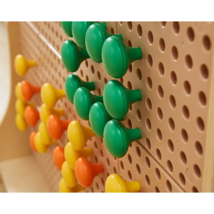 Bezpieczne kołeczki do zabawy w domu i ogrodzie