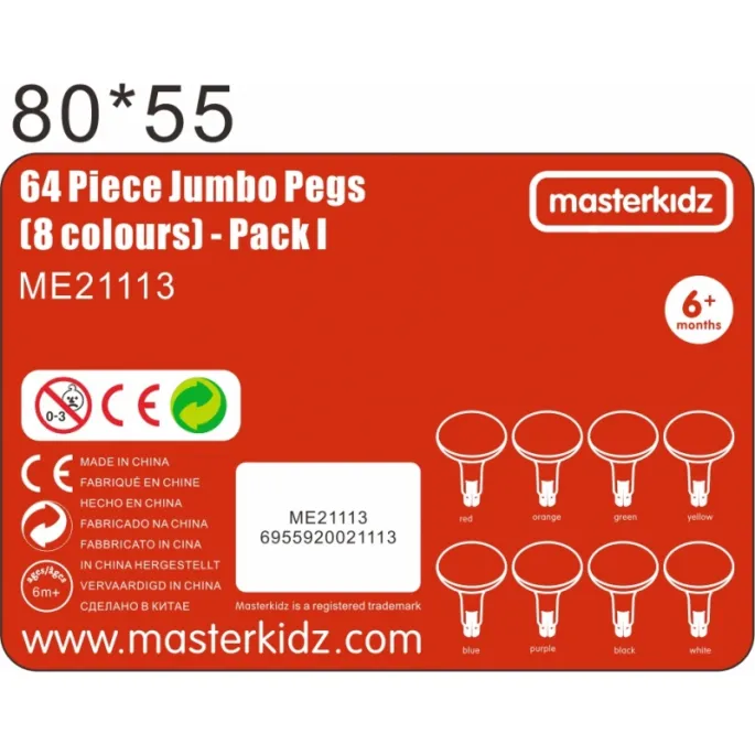 Kreatywne kołeczki do tworzenia obrazków i kształtów