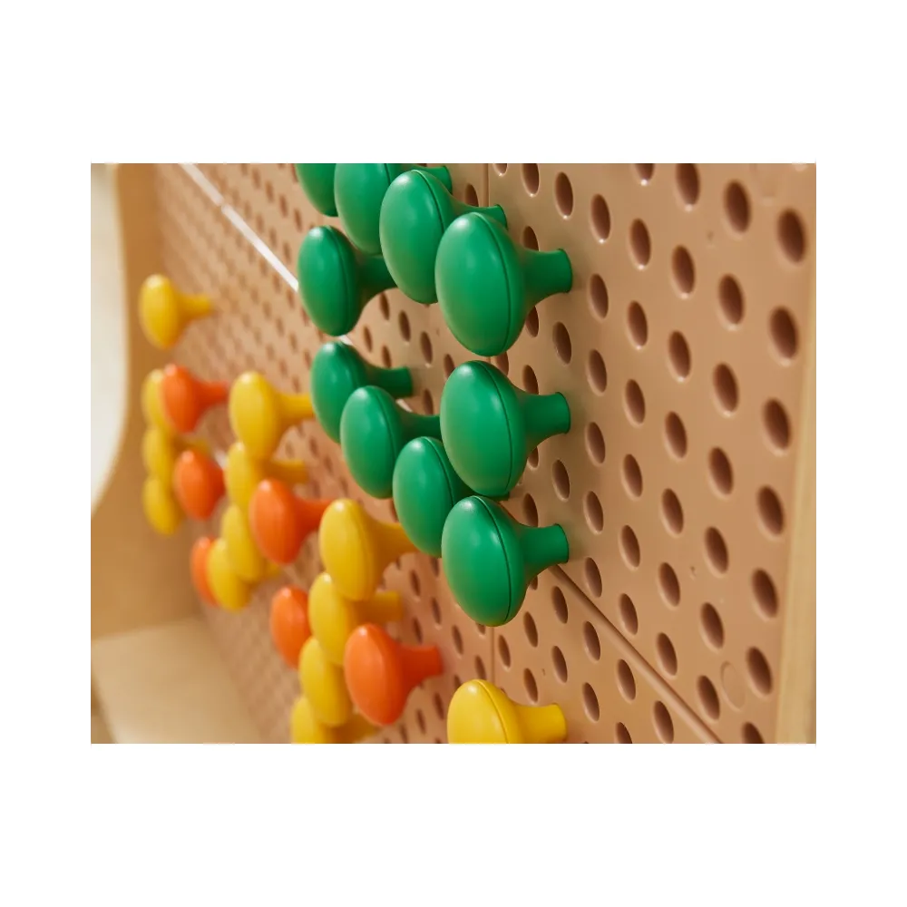 MASTERKIDZ Kolorowe Kołeczki Jumbo do Tablicy STEM 128 Szt. - 8 Kolorów