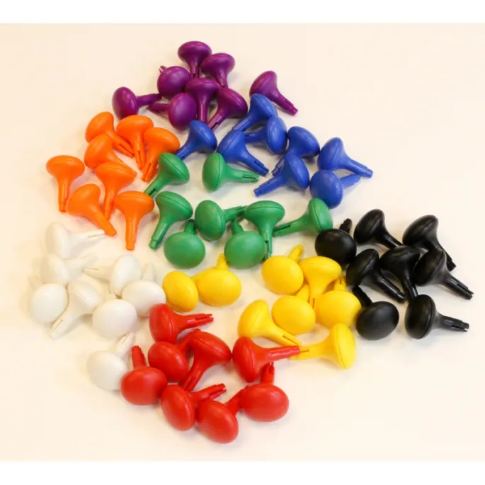 Trwałe kołeczki do manipulacji na tablicach STEM