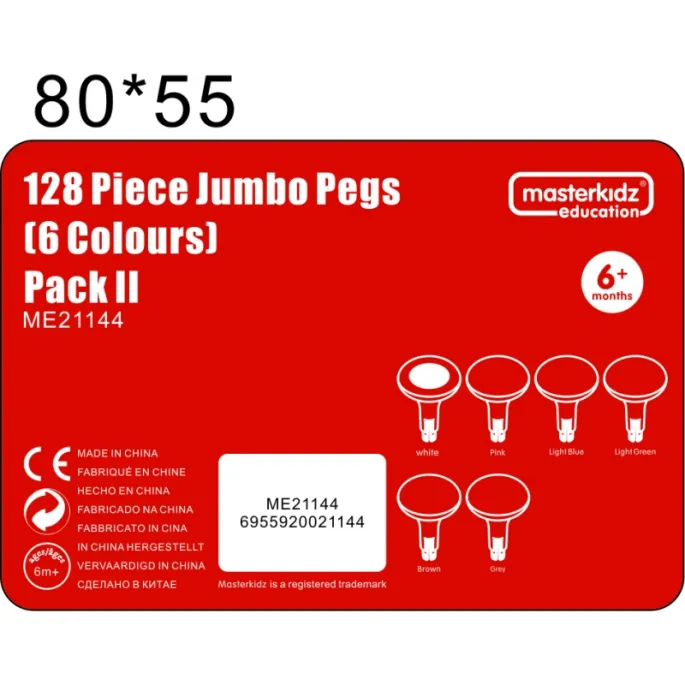 Rozwijające zabawki Masterkidz dla małych artystów.