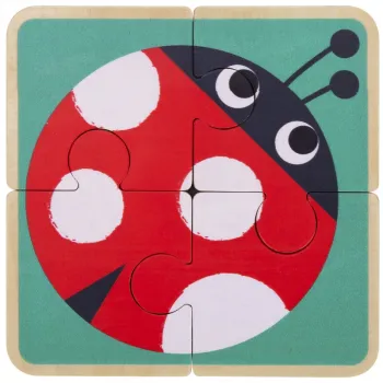 Pudełko edukacyjne TOOKY TOY z różnorodnymi zabawkami dla malucha