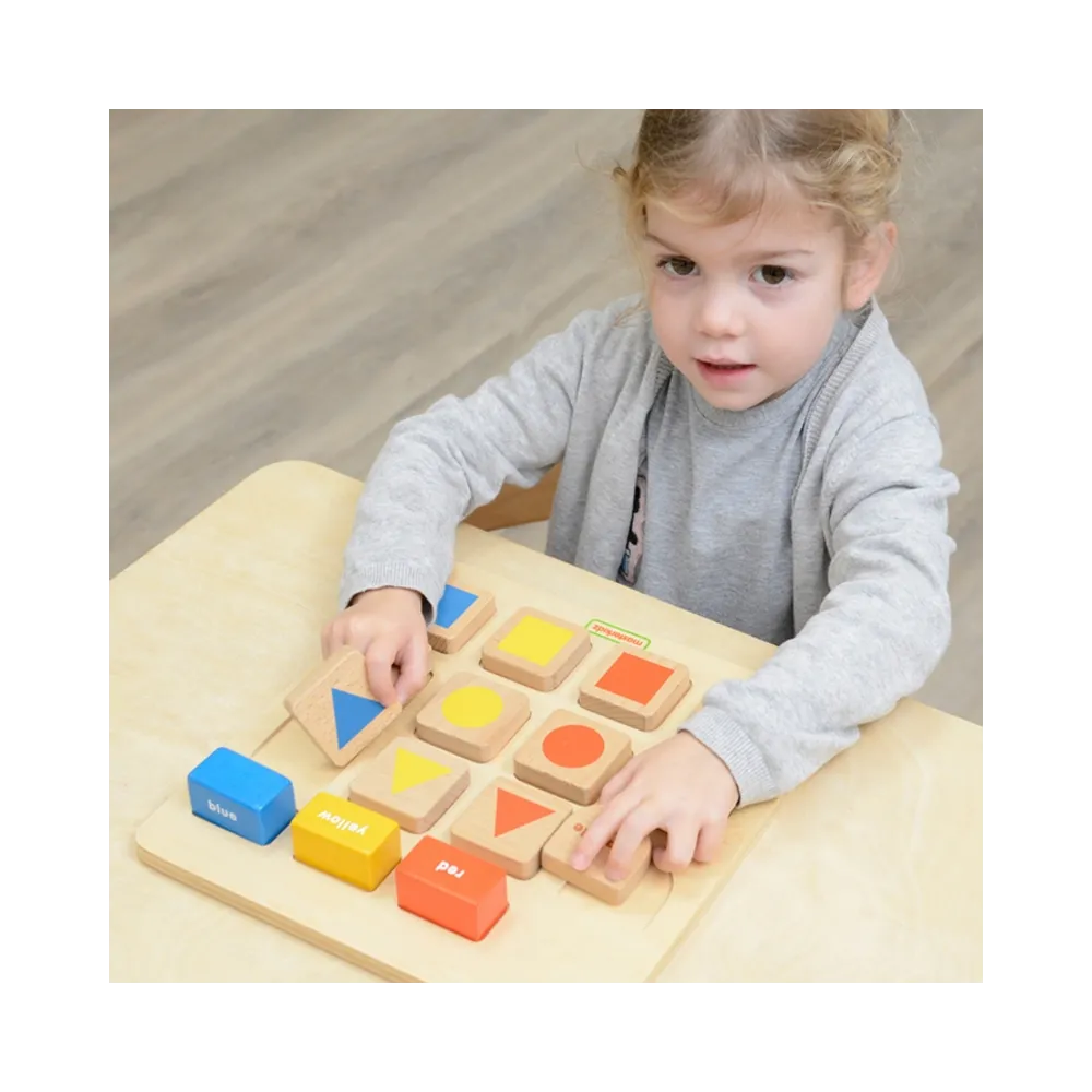 Zabawka do nauki dopasowywania kształtów