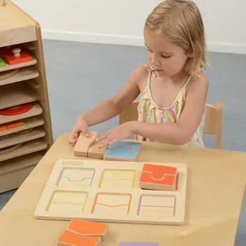 MASTERKIDZ Tablica Edukacjna Sorter Dopasowanie Kształty i Kolory