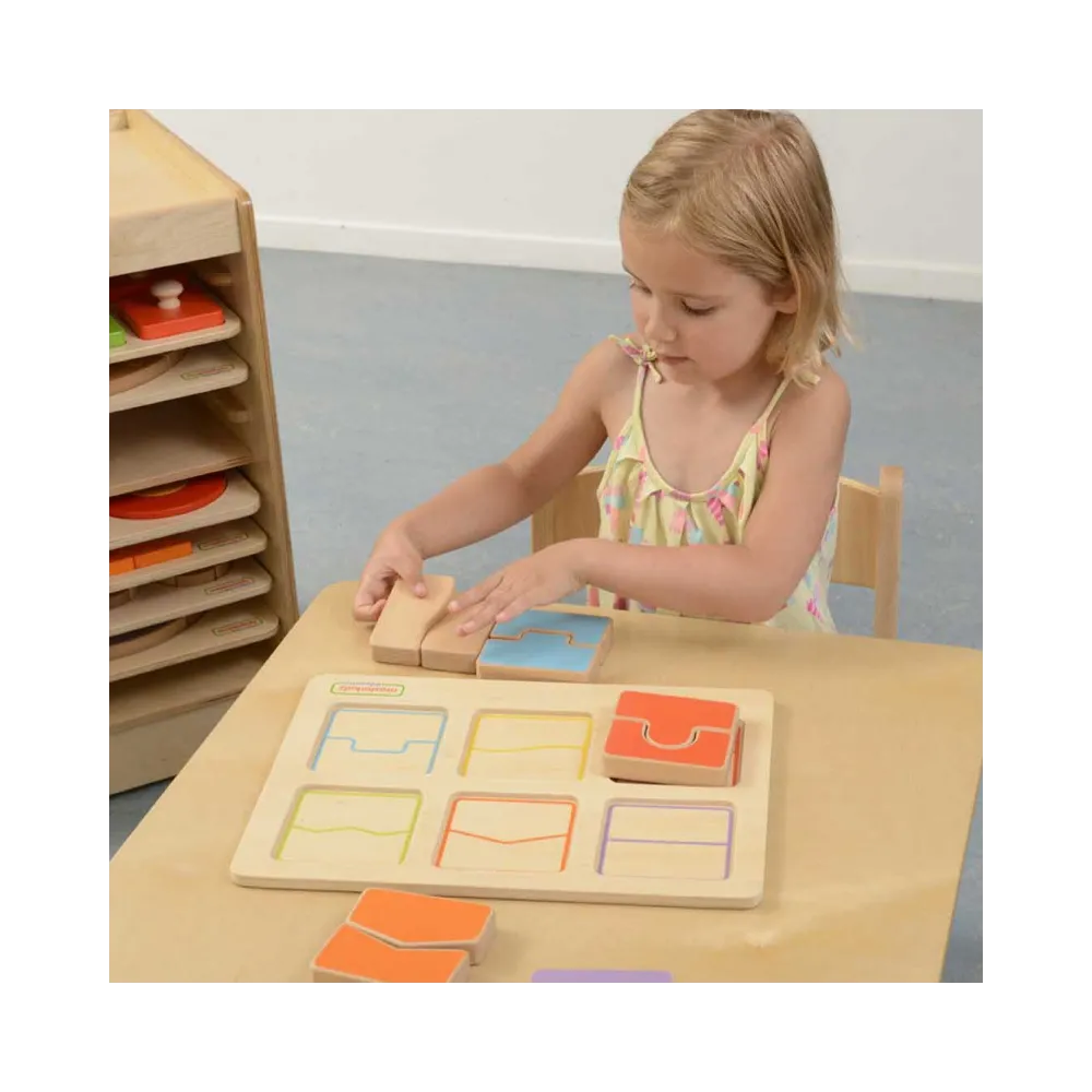 MASTERKIDZ Tablica Edukacjna Sorter Dopasowanie Kształty i Kolory