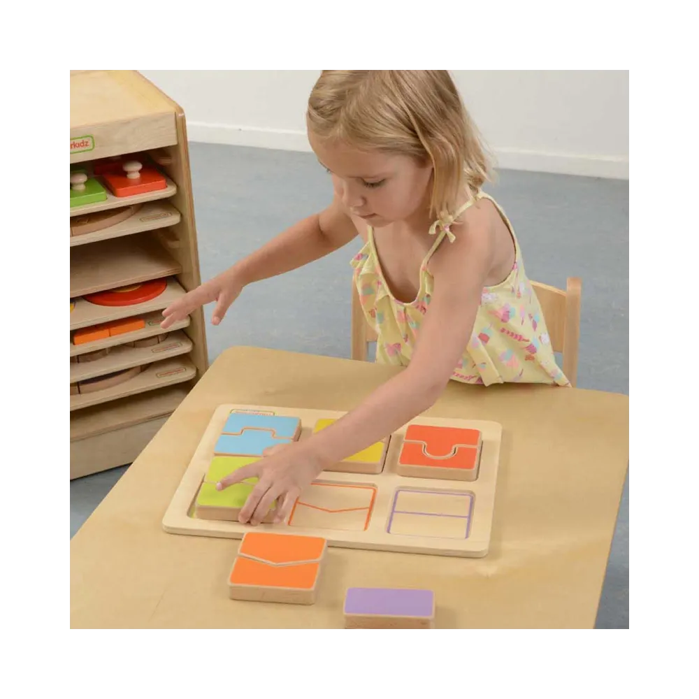 MASTERKIDZ Tablica Edukacjna Sorter Dopasowanie Kształty i Kolory