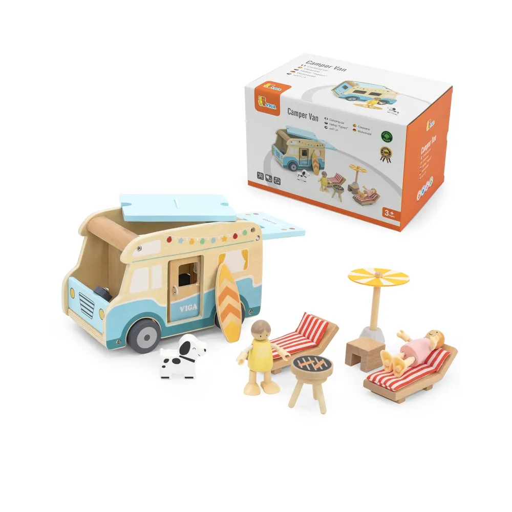 VIGA Drewniany Kamper Plaża