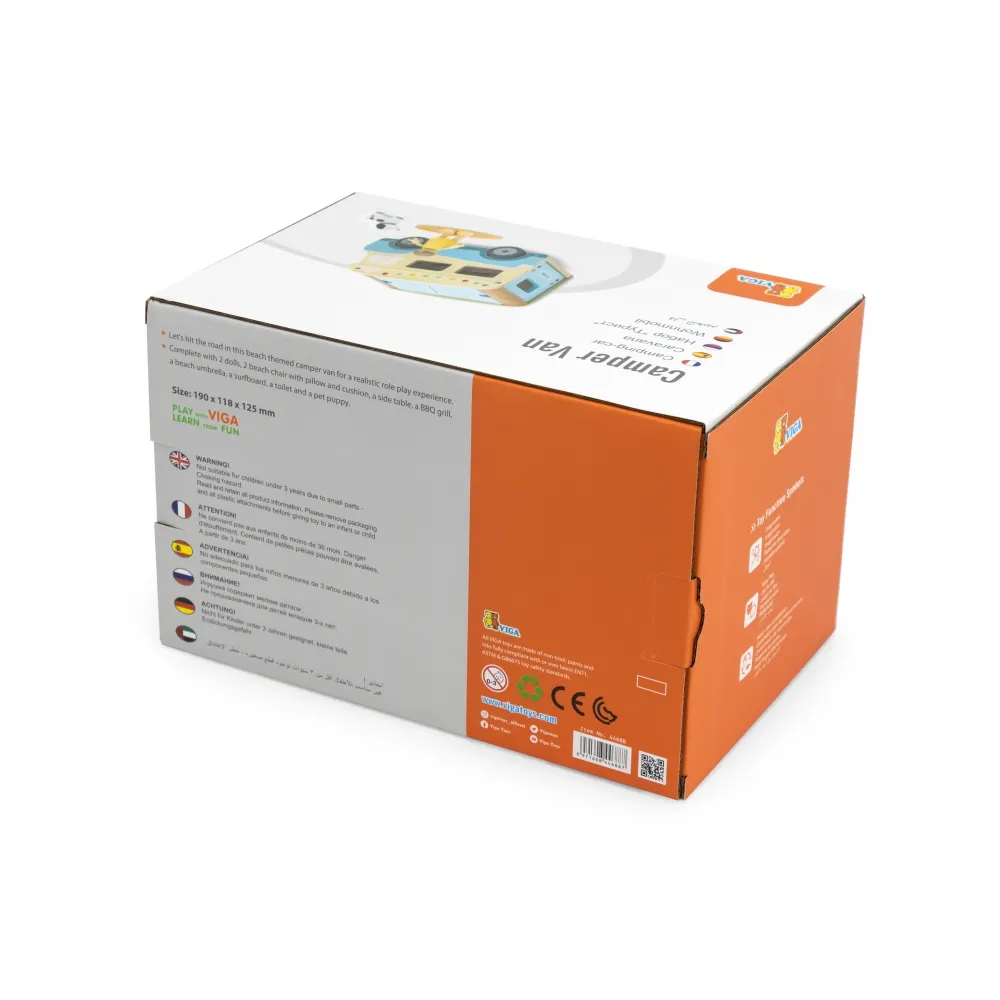 VIGA Drewniany Kamper Plaża
