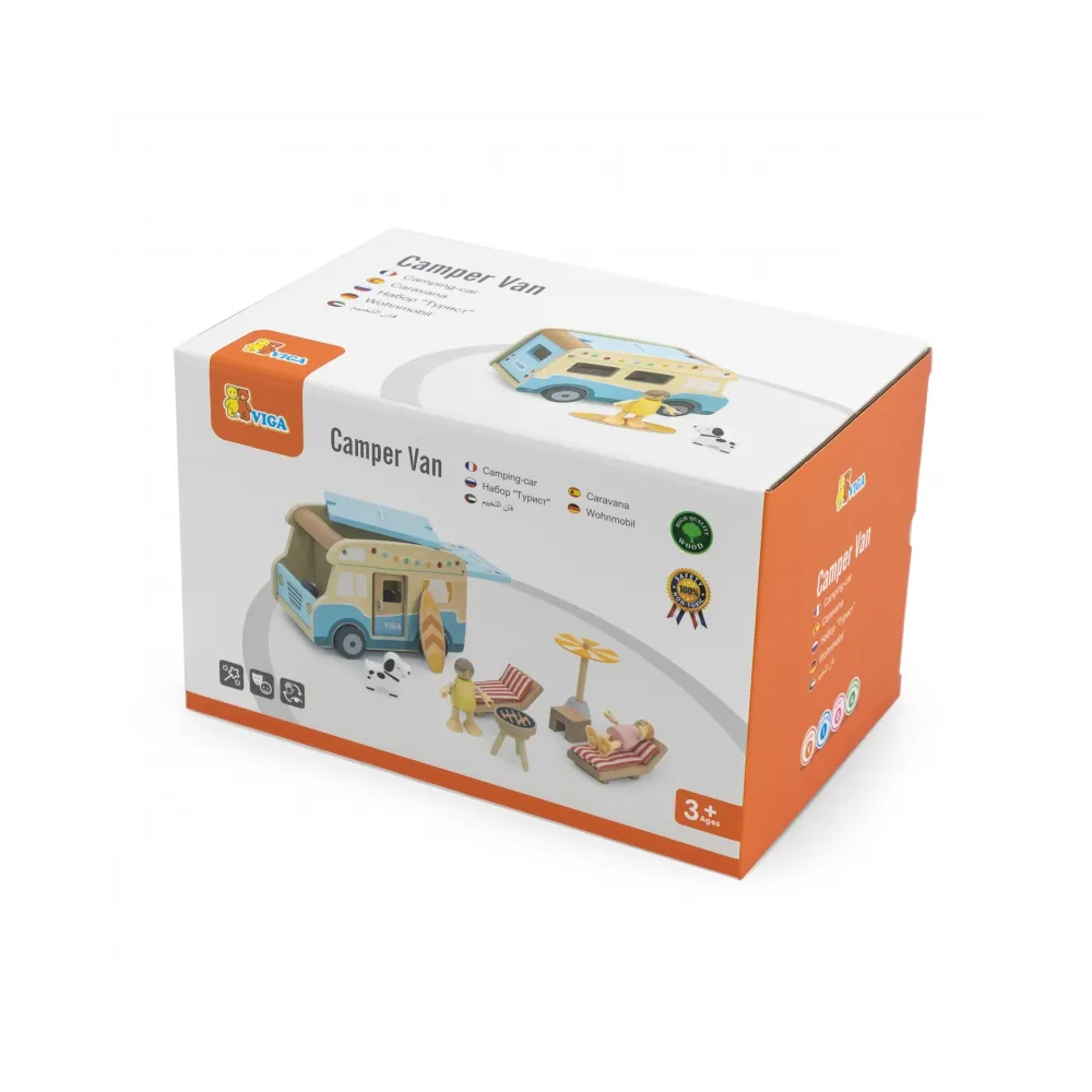 VIGA Drewniany Kamper Plaża