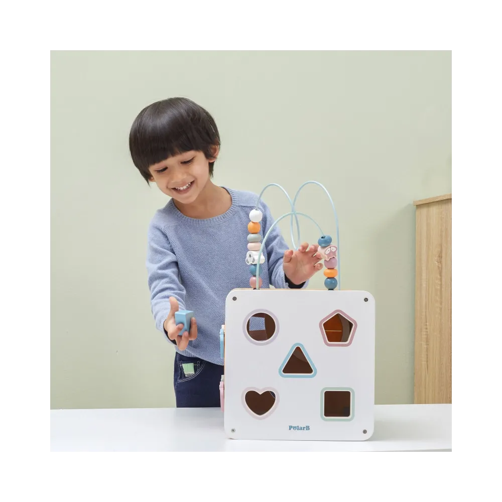 VIGA PolarB Edukacyjna Kostka 8w1 Sześcian Aktywności