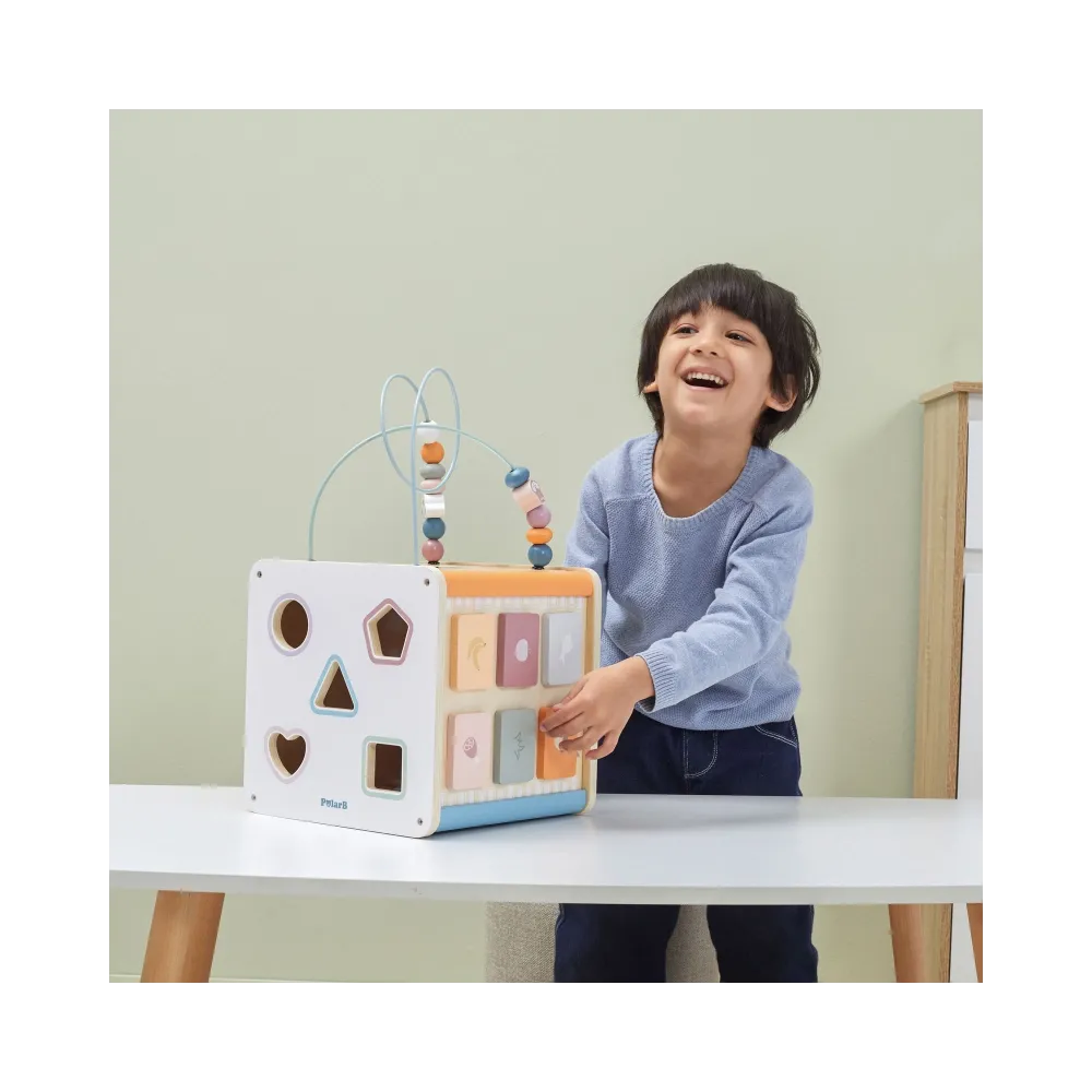 VIGA PolarB Edukacyjna Kostka 8w1 Sześcian Aktywności