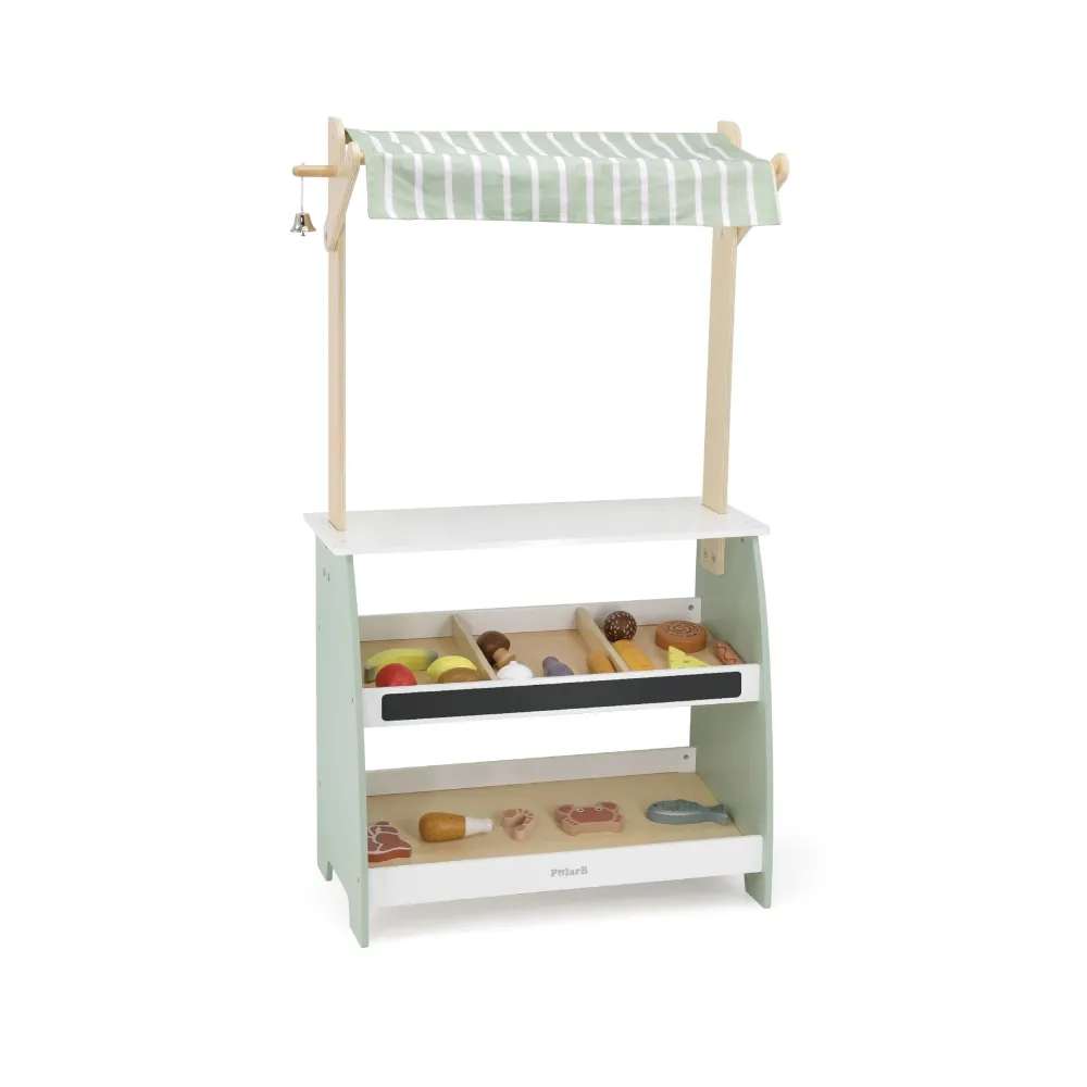 VIGA PolarB Drewniane Stoisko Targowe Zestaw XXl Stragan Sklep z Akcesoriamii