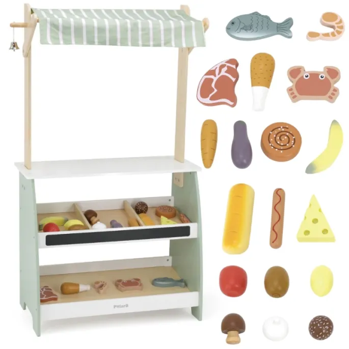 Zestaw XXL z akcesoriami do zabawy w sklep