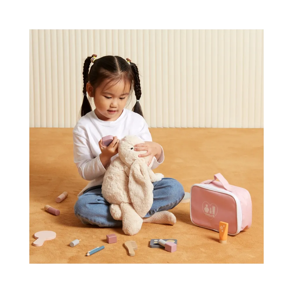 VIGA PolarB Drewniany Zestaw do Makijażu Kosmetyczka Torba