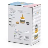 Kolorowa drewniana zabawka piramidka PolarB dla maluchów