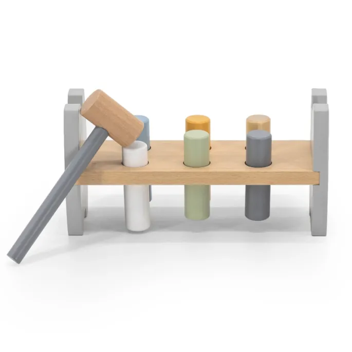 Wbijanka z młoteczkiem dla małych rączek i zabawy