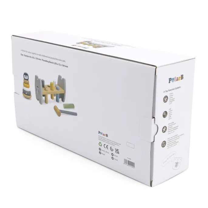 Kolorowa zabawka dla maluchów, wspierająca naukę i zabawę