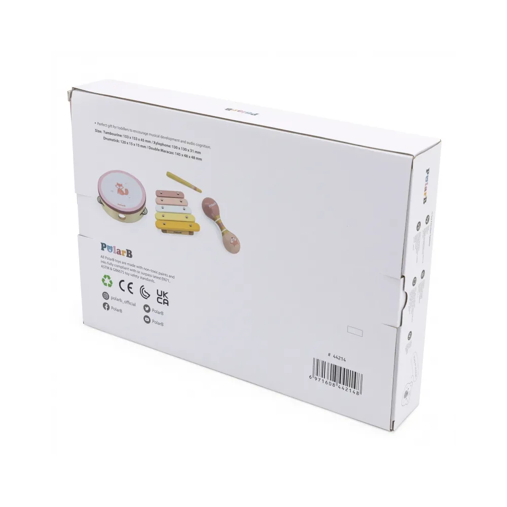 VIGA PolarB Zestaw Instrumentów Muzycznych Różowy