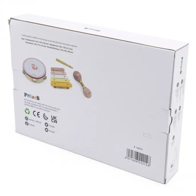 Zestaw instrumentów muzycznych VIGA, stworzony dla najmłodszych.