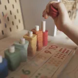 Sorter i liczydło VIGA PolarB dla dzieci, wspomagające naukę poprzez zabawę