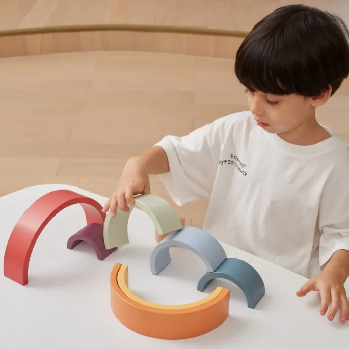 Zestaw klocków rozwijających wyobraźnię