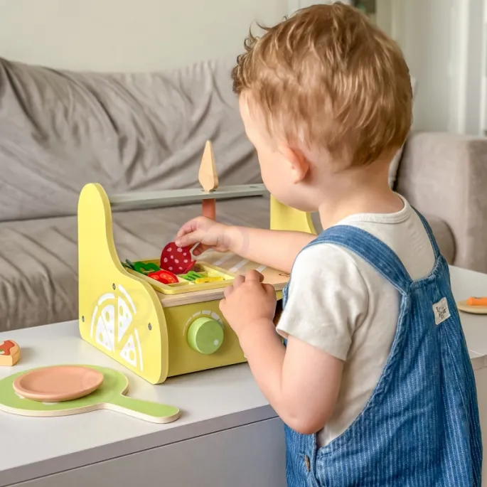 Filcowe dodatki w zestawie do pizzy