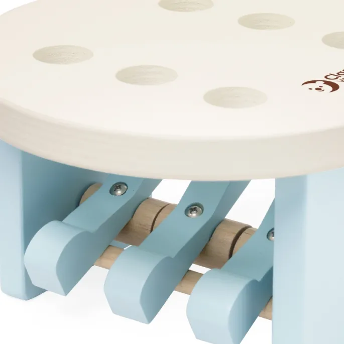 Drewniane marchewki do wbicia w stelaż dla dzieci powyżej 12 miesiąca