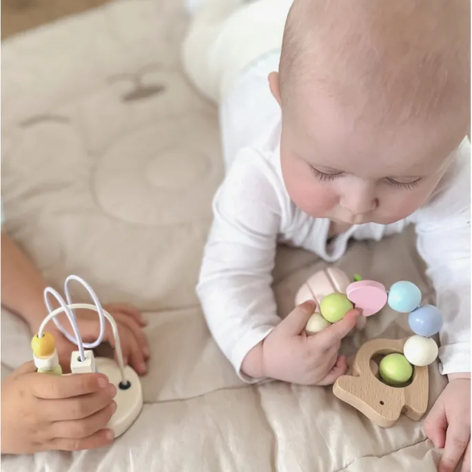 Zestaw zabawek rozwijających motorykę i koordynację