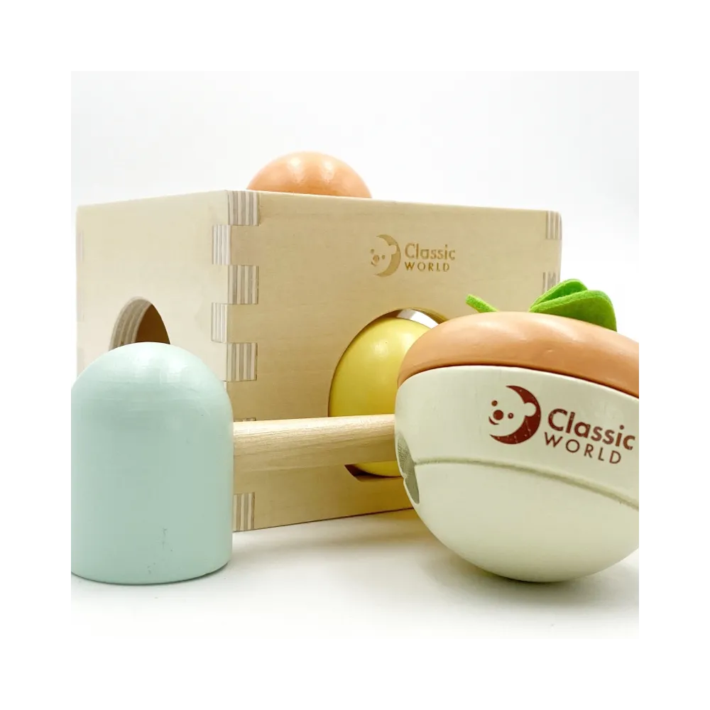 CLASSIC WORLD Pastelowy Zestaw Edukacyjny dla Dzieci Box od 6 do 12 miesiąca