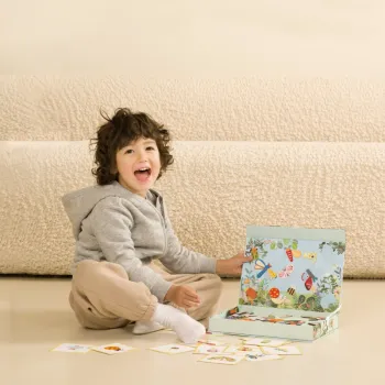 CLASSIC WORLD Układanka Magnetyczna Zwierzęta - Tablica Klocki Puzzle Pamięć 66 el.