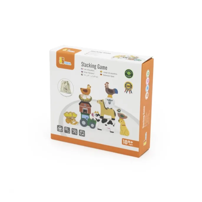 Radosne chwile z układanką w stosy