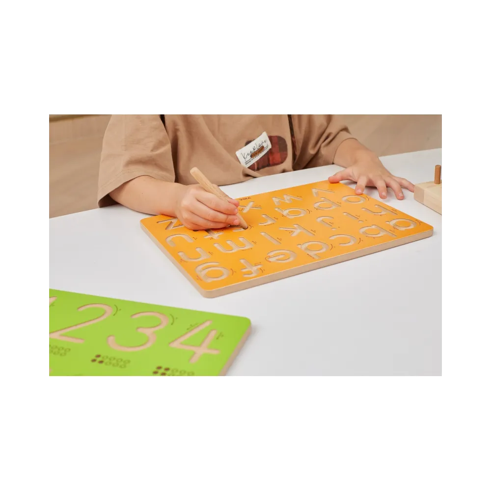 VIGA Tablica Grafomotoryczna Cyfry Nauka Pisania