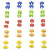 VIGA Nakrętki i Śrubki Dopasuj i Zakręcaj Zabawka Zręcznościowa