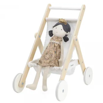 Przyjazny dzieciom wózek dla lalek VIGA PolarB do kreatywnej zabawy