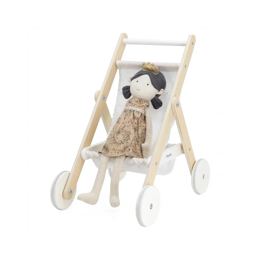 Przyjazny dzieciom wózek dla lalek VIGA PolarB do kreatywnej zabawy