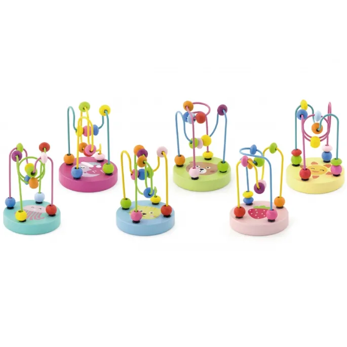 Bezpieczna zabawka drewniana z malowaniem ekologicznym.