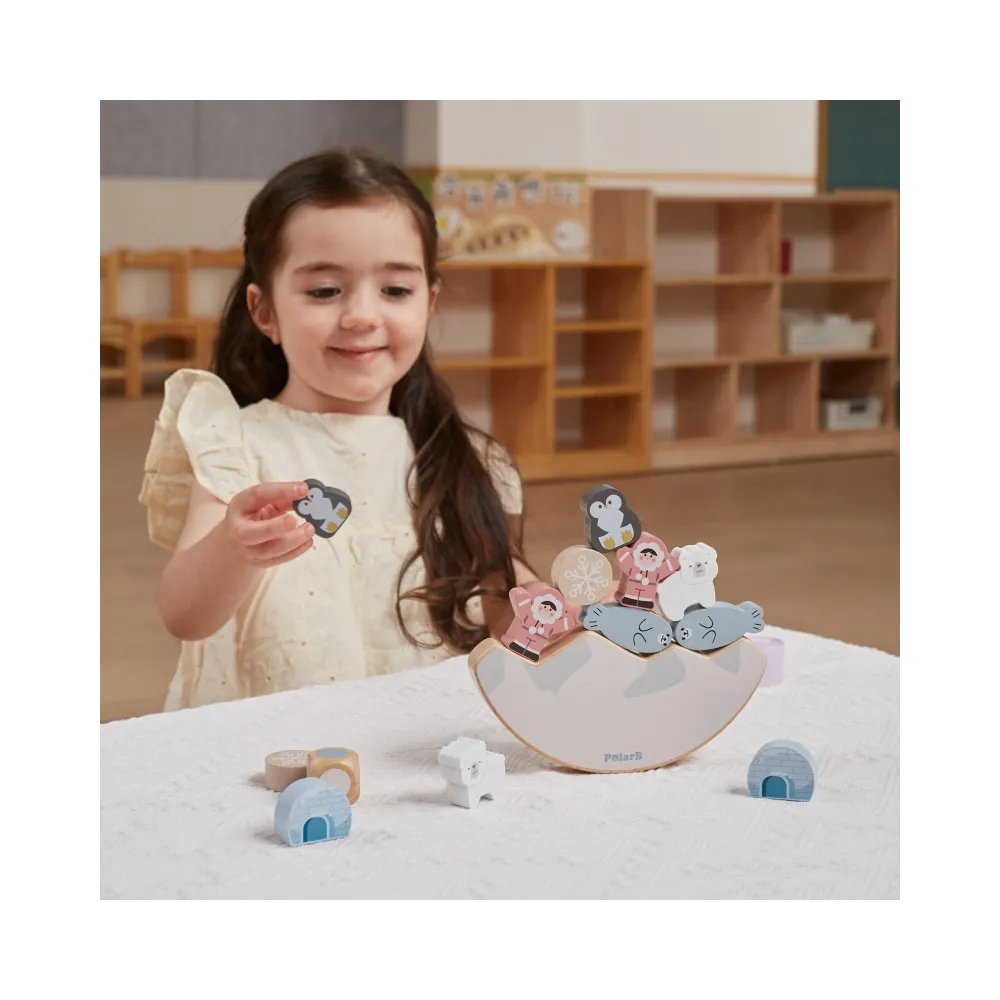 VIGA PolarB Gra Balansujące Zwierzęta Arktyczne Układanka