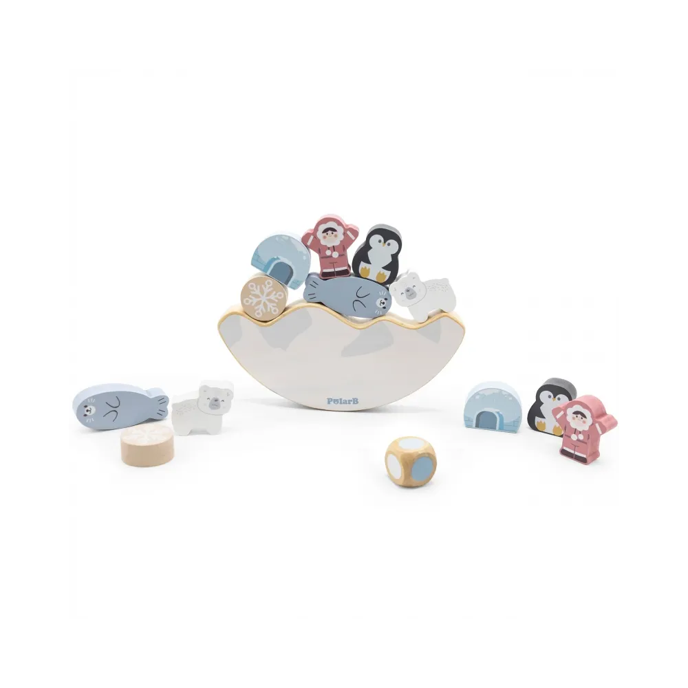 VIGA PolarB Gra Balansujące Zwierzęta Arktyczne Układanka