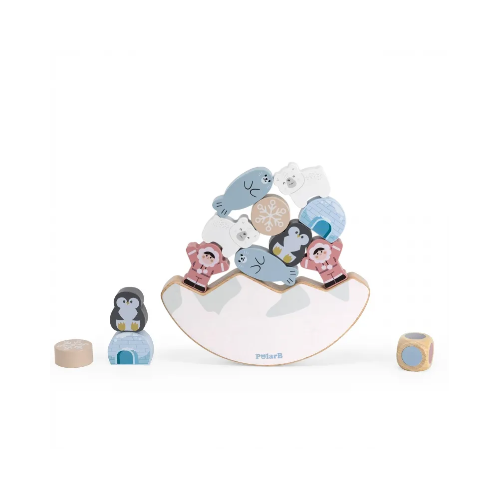 VIGA PolarB Gra Balansujące Zwierzęta Arktyczne Układanka