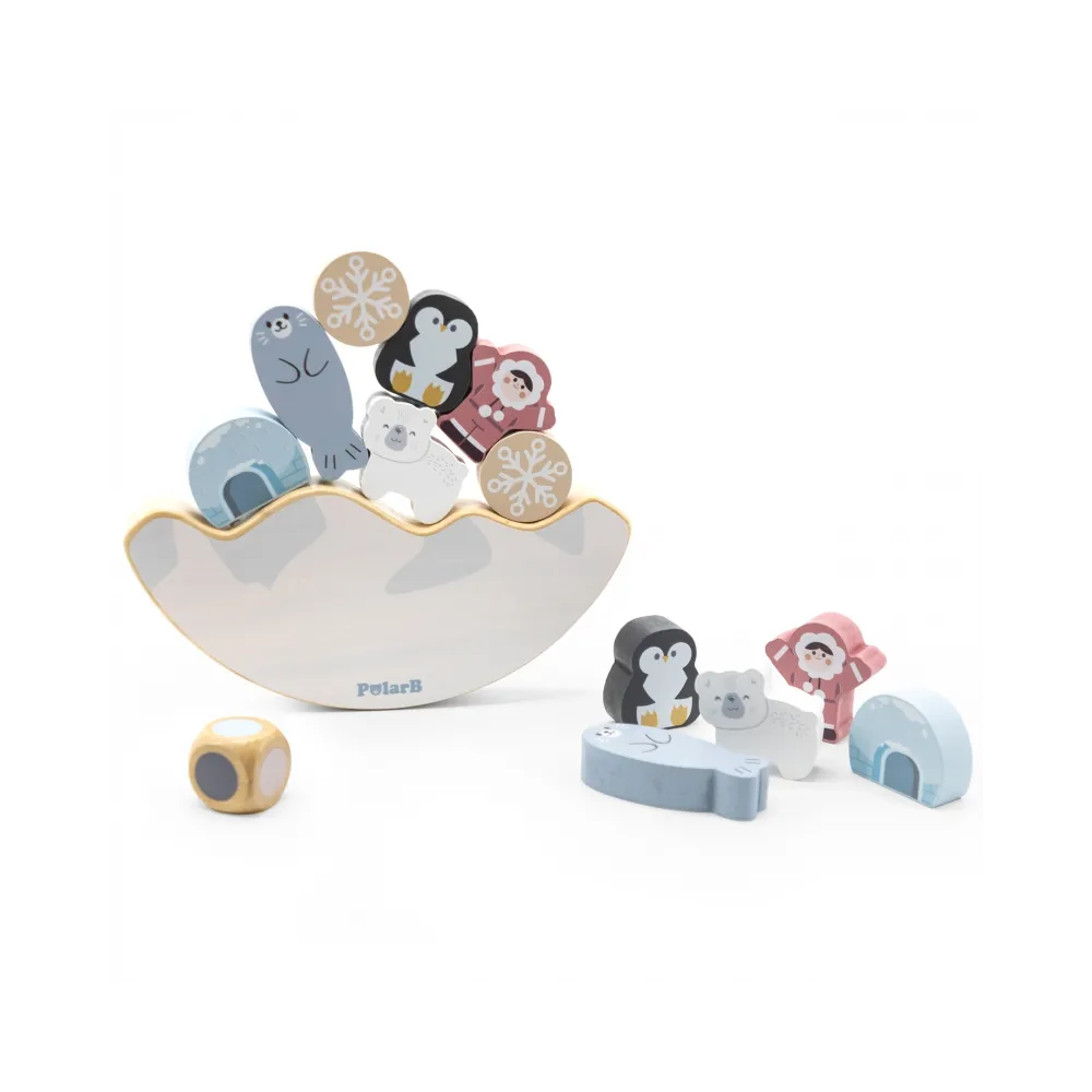 VIGA PolarB Gra Balansujące Zwierzęta Arktyczne Układanka