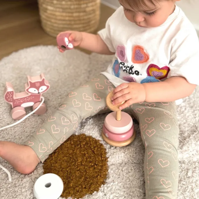 Lisek do ciągnięcia - wspomaga rozwój motoryczny maluchów.