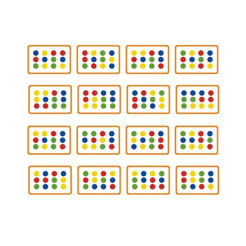 VIGA Gra Logiczna Odwzoruj Kolory i Figury Montessori