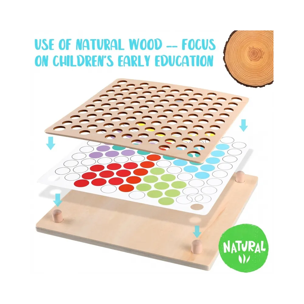 Kulki do sortowania i dopasowywania dla dzieci