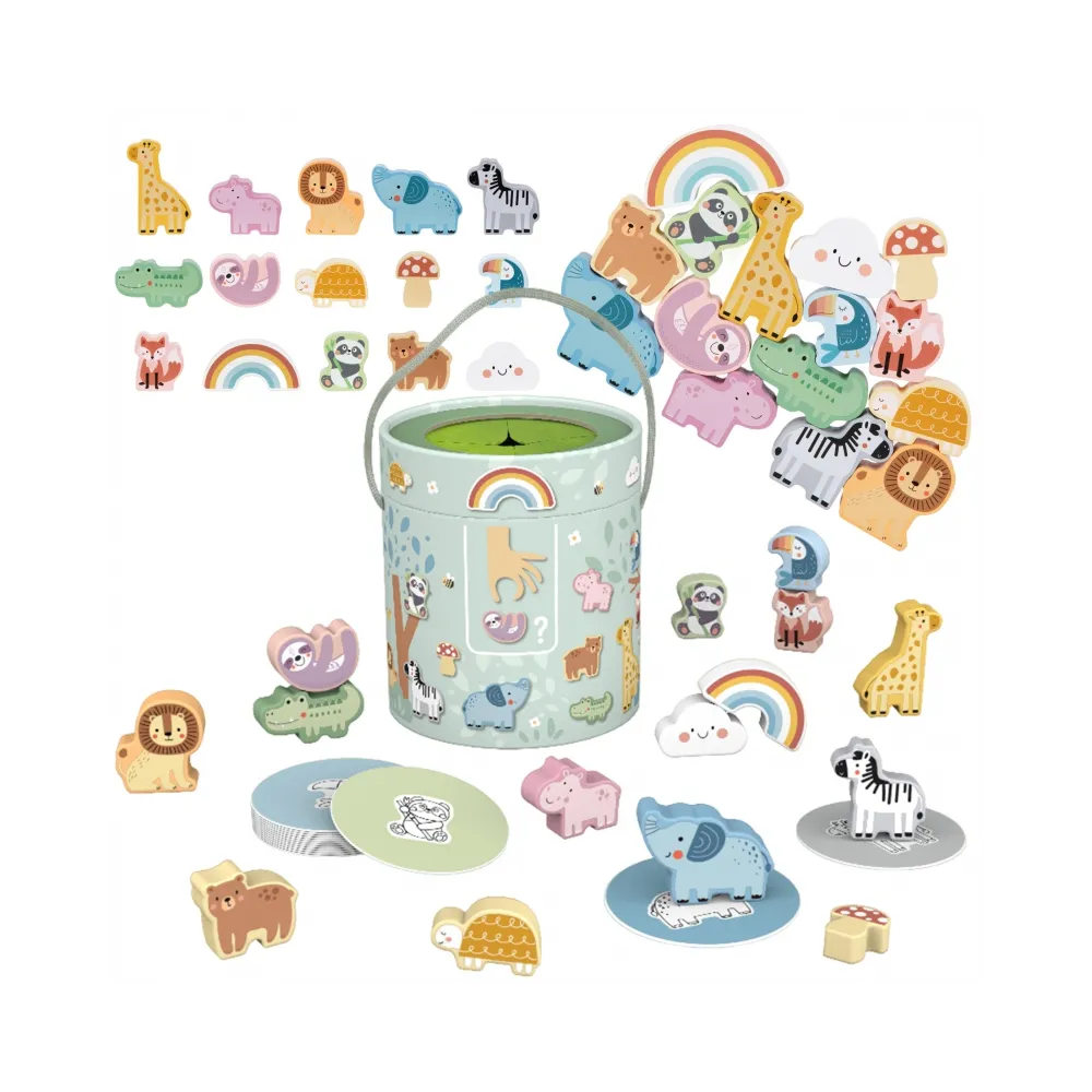 WOOPIE GREEN Tajemnicze Pudełko Dotknij i Dopasuj FSC